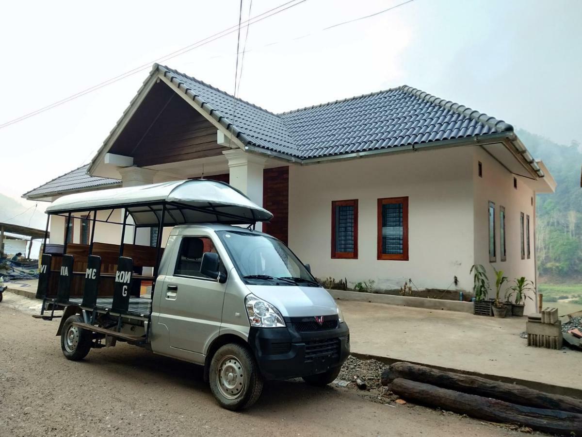 Villa Mekong Guesthouse Muang Pakbèng Exterior foto